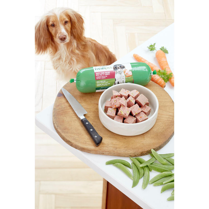 Freshpet Tasty Pork Recipe dog food 700g - British product