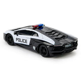 Lamborghini Police Car Remote Control 1:24 Scale, imported from the UK