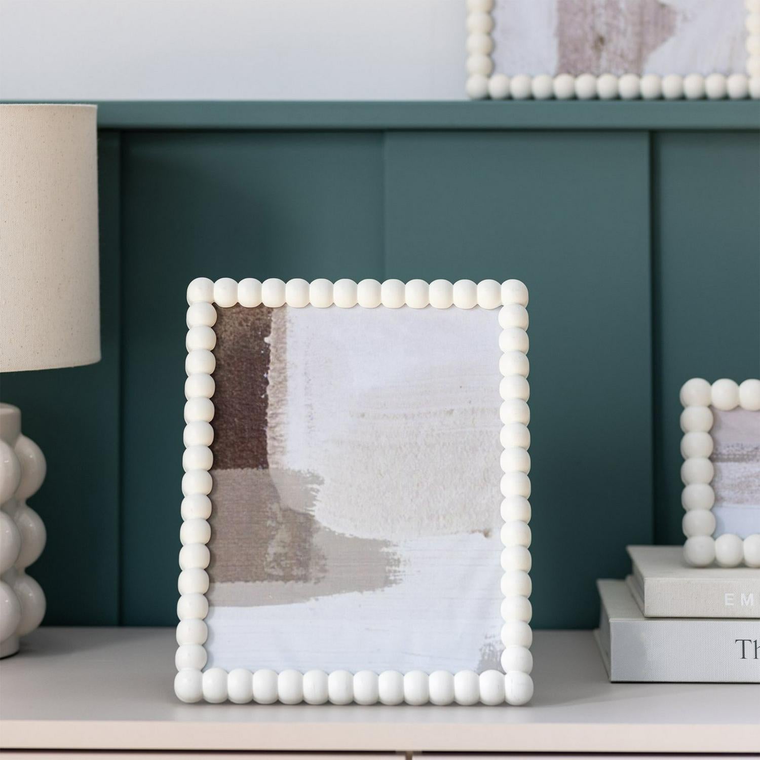 Habitat bobble picture frame white 8x10, UK version