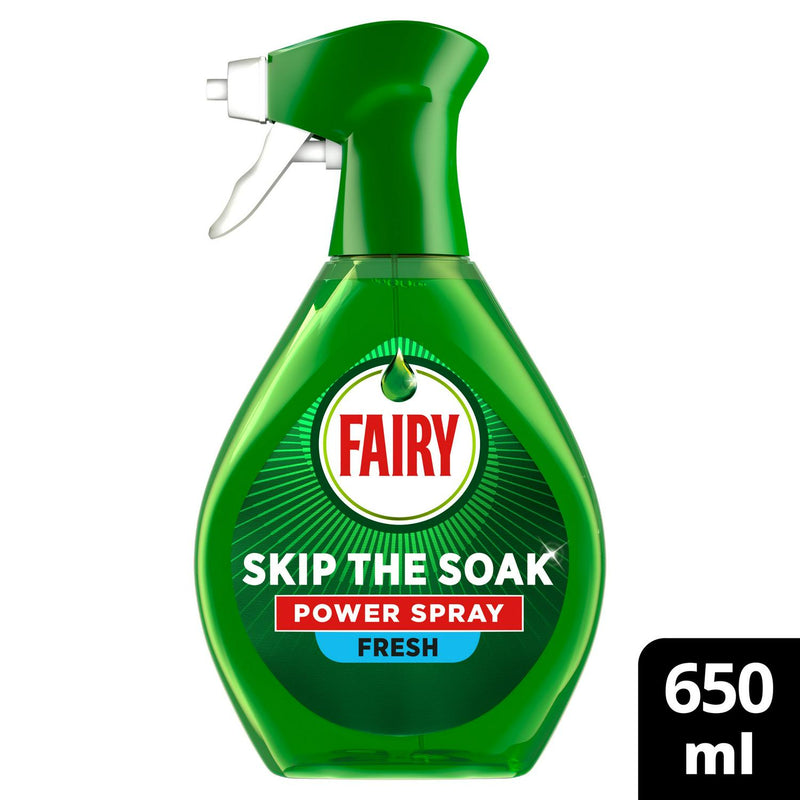 Fairy Skip The Soak dish spray fresh 650ml - British product