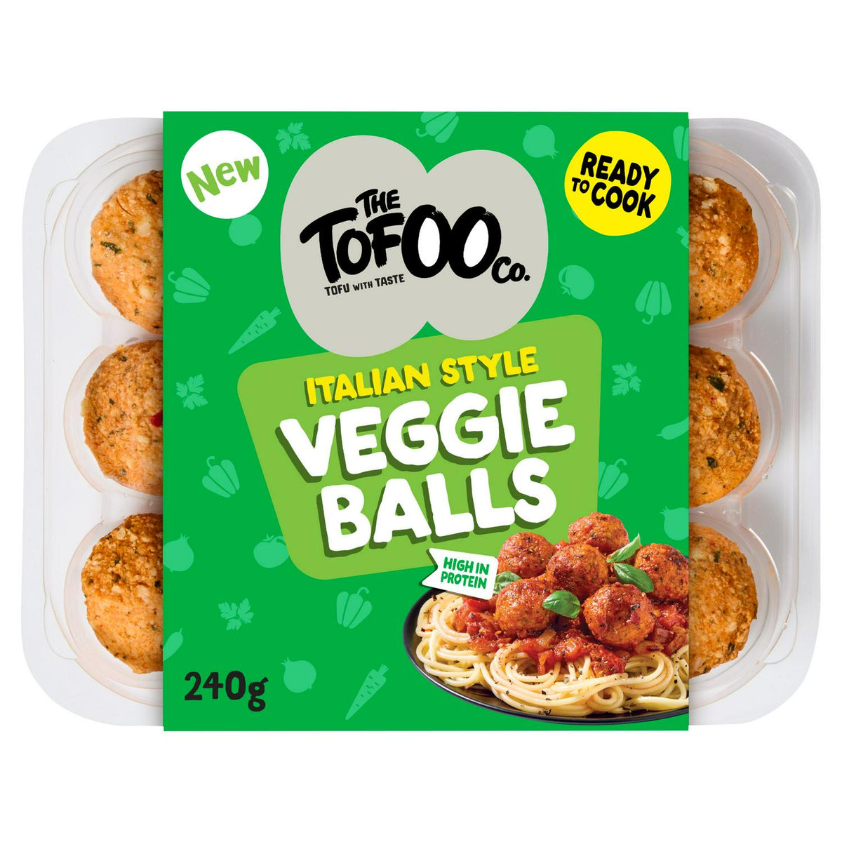 Tofu Veggie Balls with Mediterranean Spices 240g