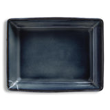 Habitat stoneware roaster navy blue 27cm x 21cm, UK version