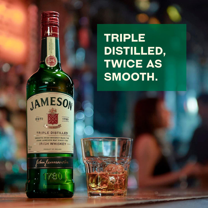 Jameson triple distilled blended Irish whiskey 35cl - British product