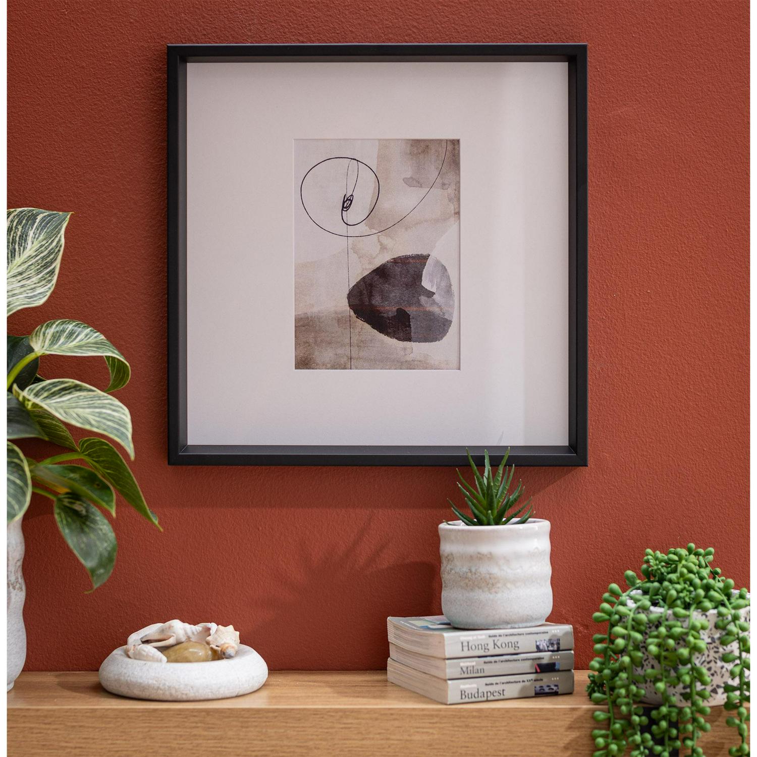 Habitat black photo frame 5x7inch, UK version