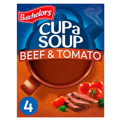 Batchelors Cup a Soup Rinder-Tomaten-Beutel 4er-Pack 88g