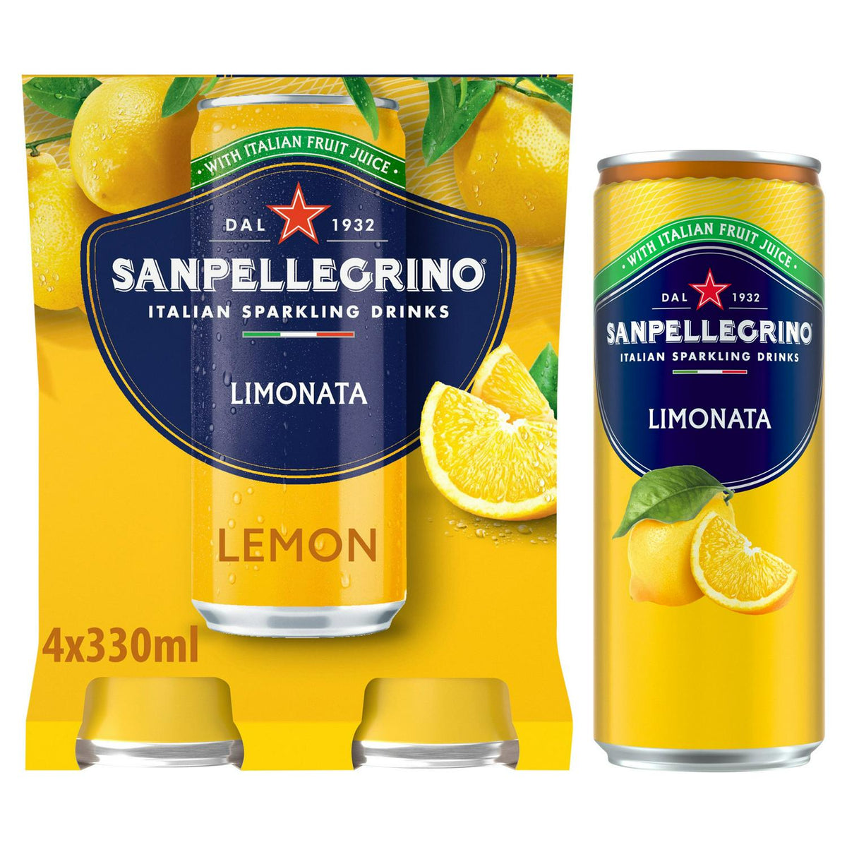 San Pellegrino Lemon 4 x 330ml