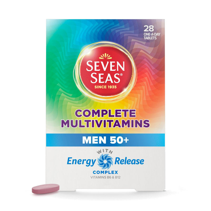 Seven Seas Multivitamins Men 50+ 28 Tablets (British brand)