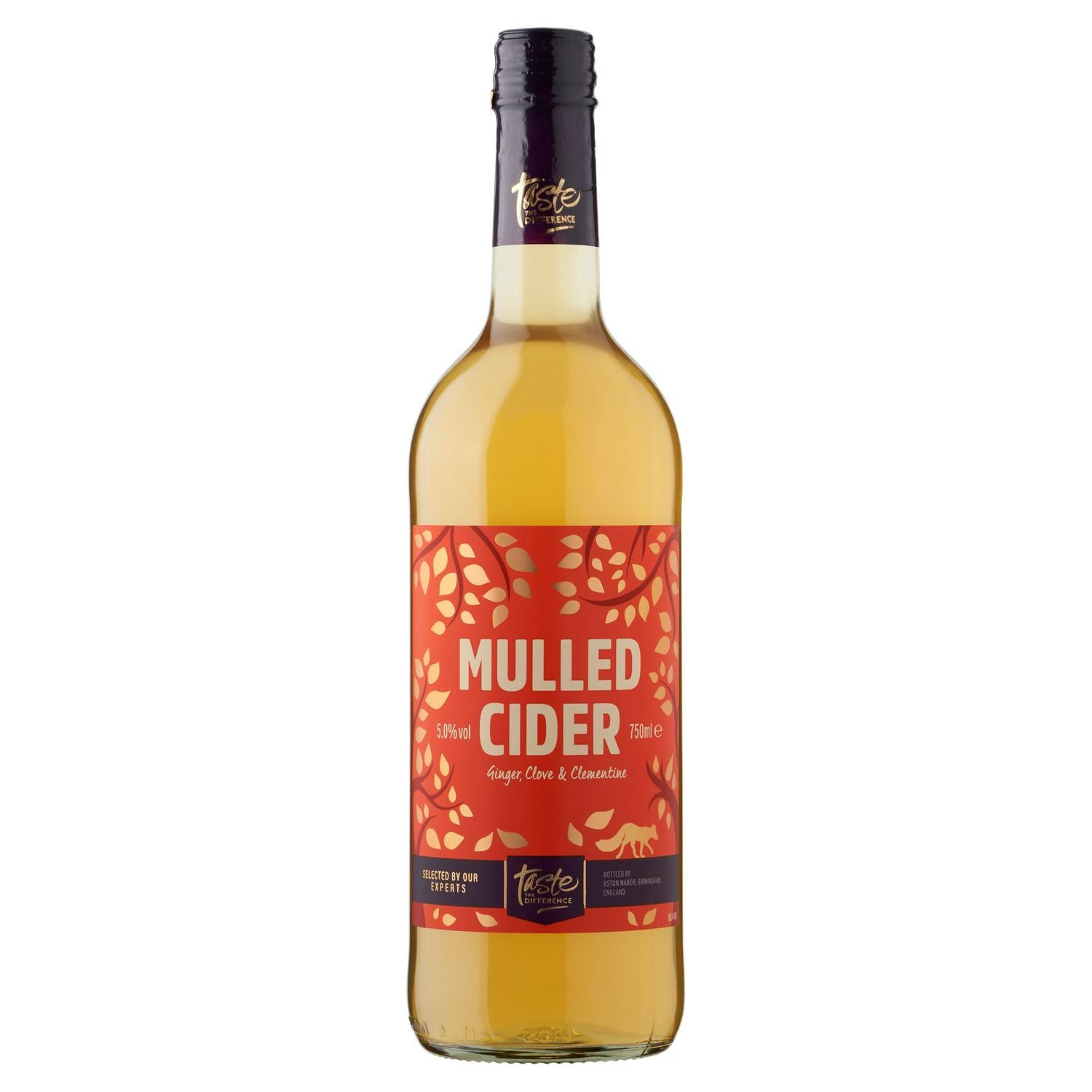 Sainsbury's Mulled Cider, Taste the Difference 750ml