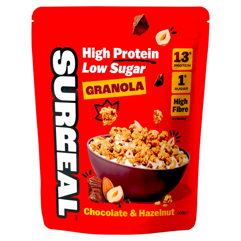 Surreal granola chocolate hazelnut 300g - British product
