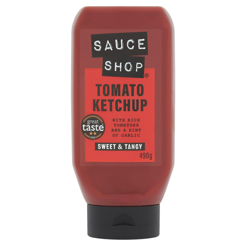 Sauce Shop Rich Tomato Ketchup with garlic flavor (British brand)