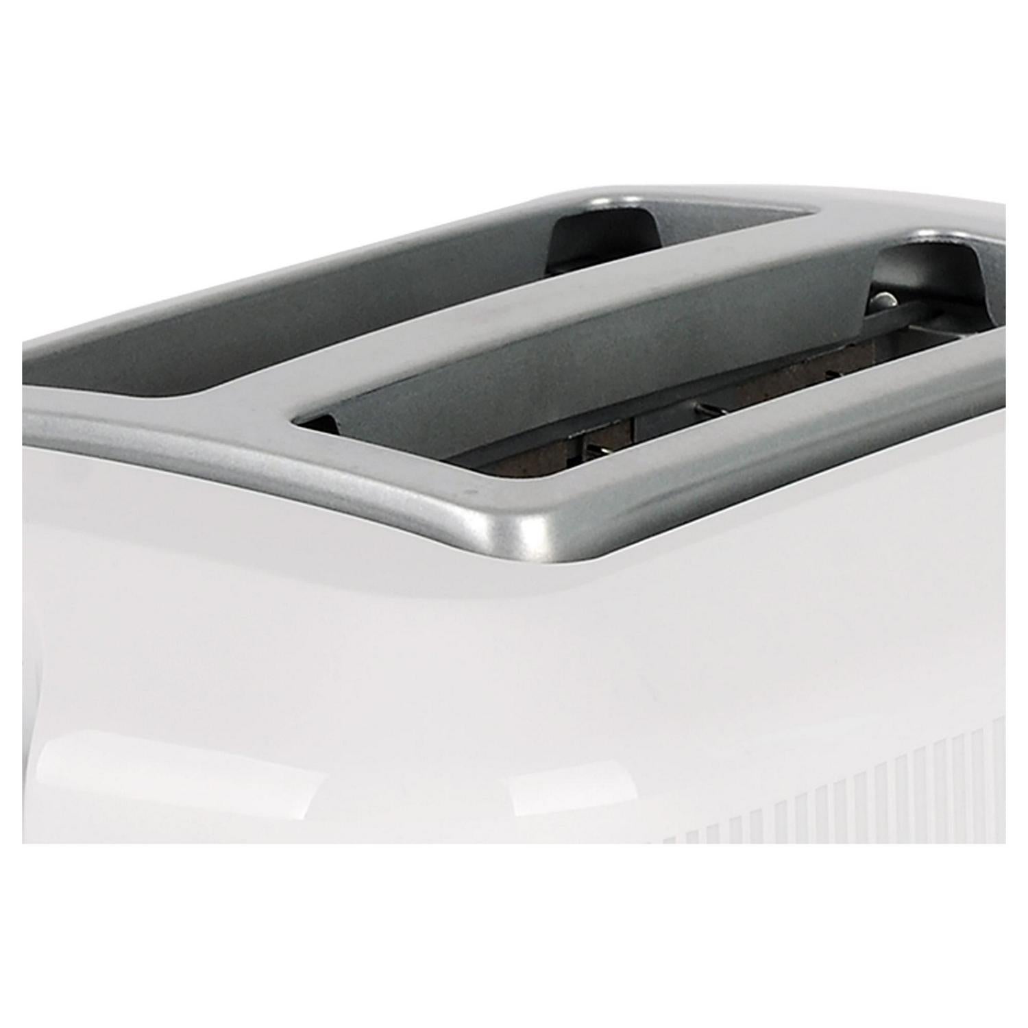 Cookworks Texture Tilly 2 Slice Toaster - White