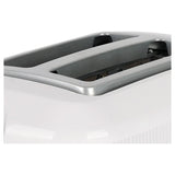 Cookworks Texture Tilly 2 Slice Toaster - White