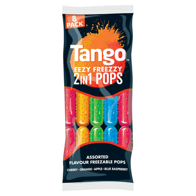 Tango Eezy Freezzy 2 i 1 Ispinner Assortert Fruktaroma Iskaldt Godteri 8 x 75ml
