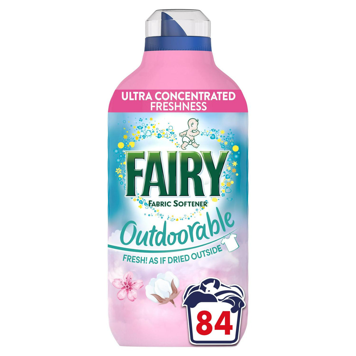 Hypoallergenic Fabric Conditioner for Sensitive Skin with Outdoor Freshness 1.176L