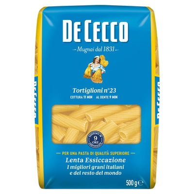 Sainsburys De Cecco Tortiglioni Nudeln 500g- Online bei McGrocer kaufen
