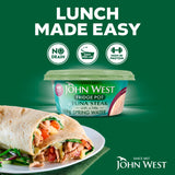 John West No Drain Fridge Pot Tuna Steak with a Little Spring Water 110g