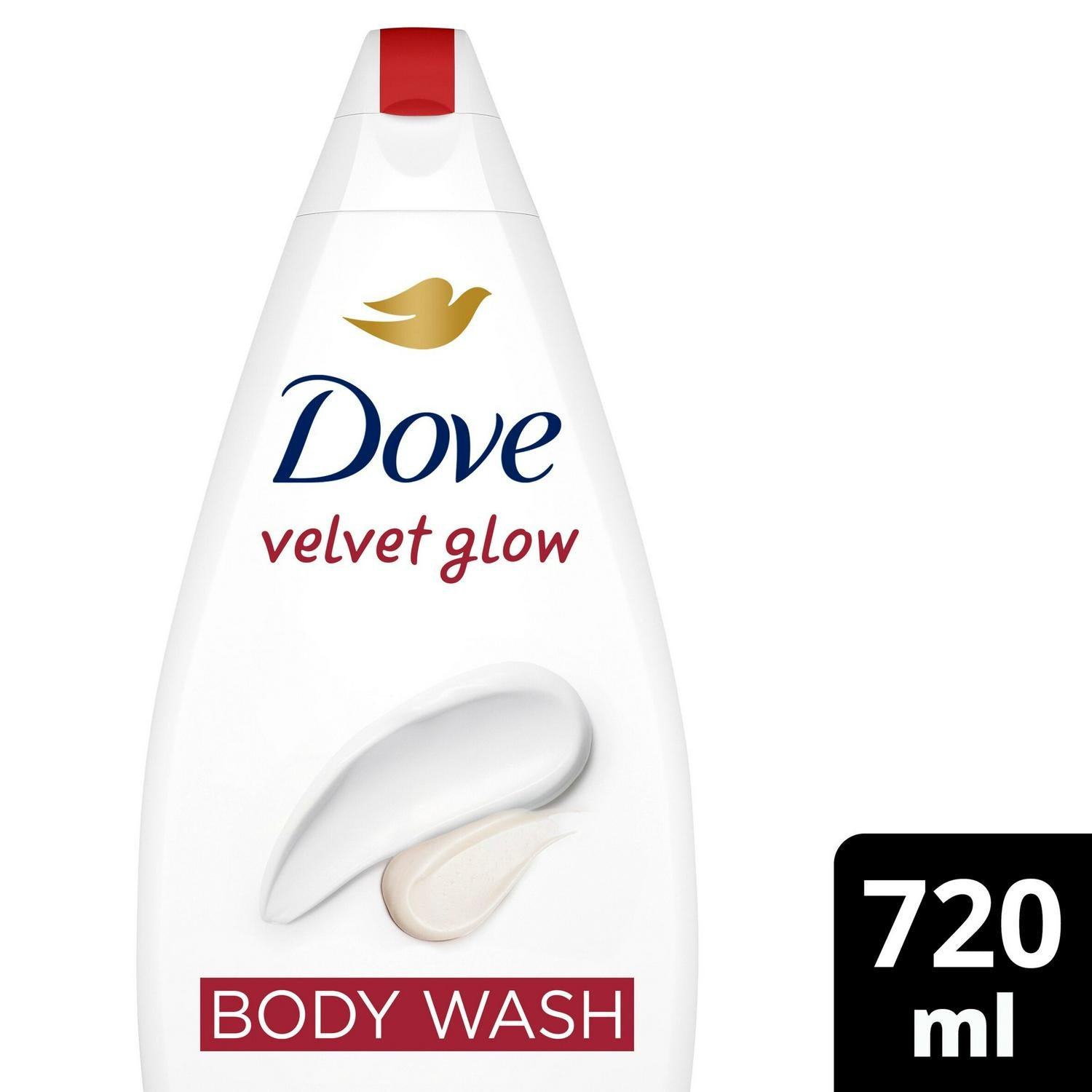 Dove Body Wash Velvet Glow 720ml - British product