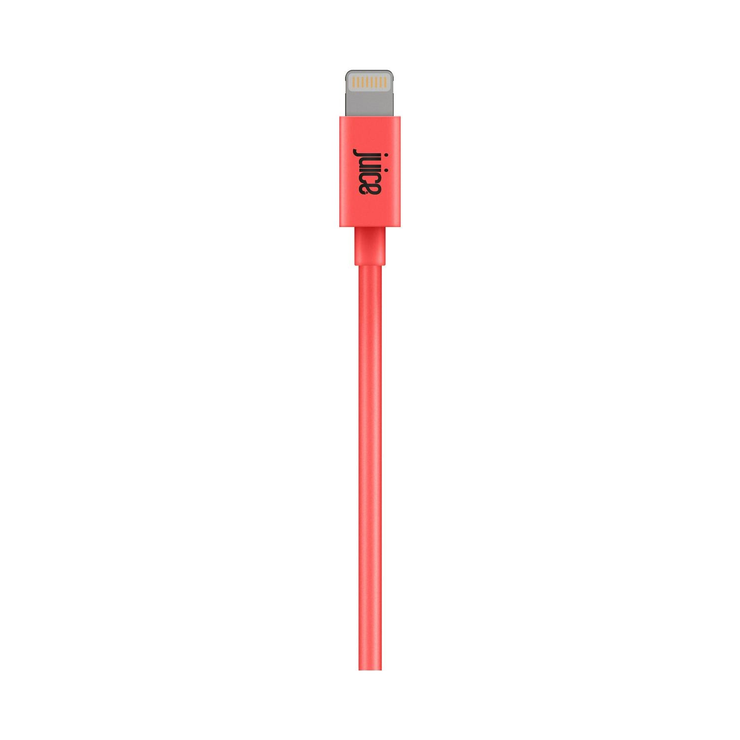 Juice Lightning Charging Cable Coral 2m, UK version