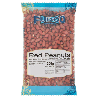 Fudco Rote Erdnüsse Nüsse 300g