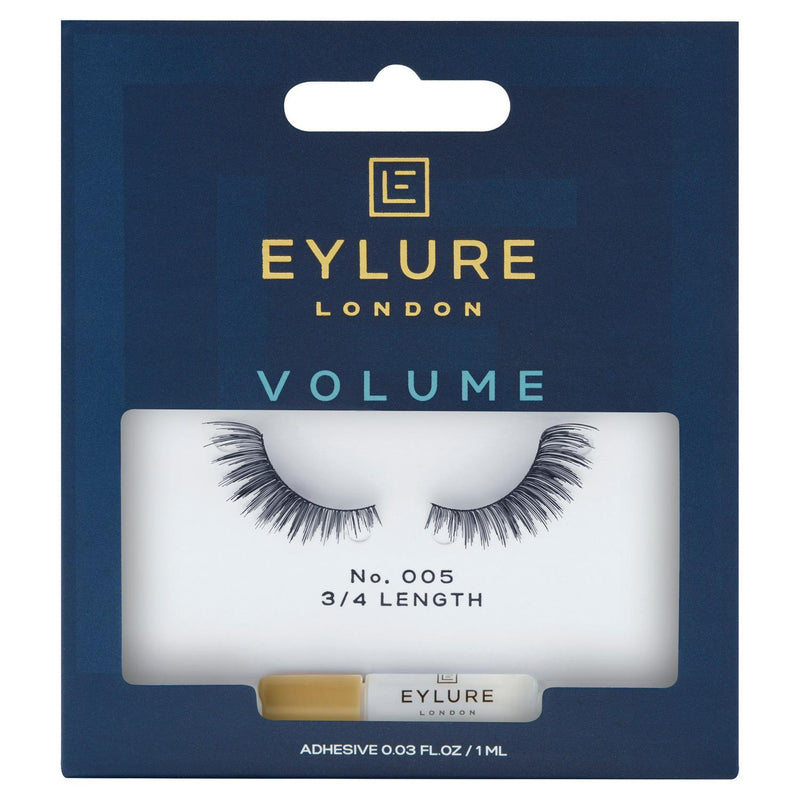 Vegan-Friendly Strip False Eyelashes with Adhesive, 18-Hour Hold