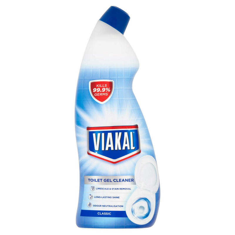 Viakal Classic Toilet Gel Cleaner 750ml (British brand)