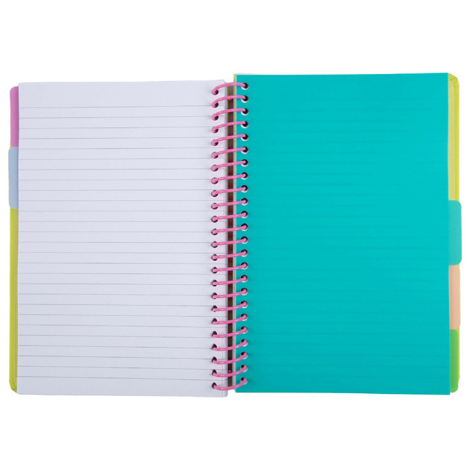 Sainsbury's A5 Project Book Yellow (British brand)