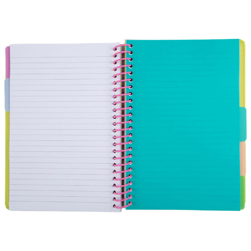Sainsbury's A5 Project Book Yellow (British brand)