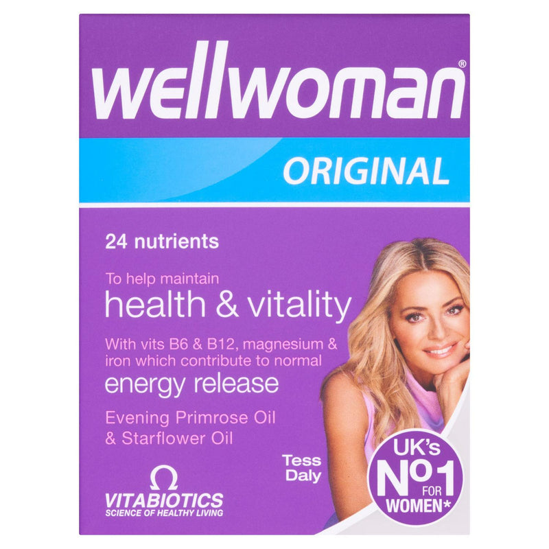 Vitabiotics Wellwoman multivitamin capsules x30 (British brand)