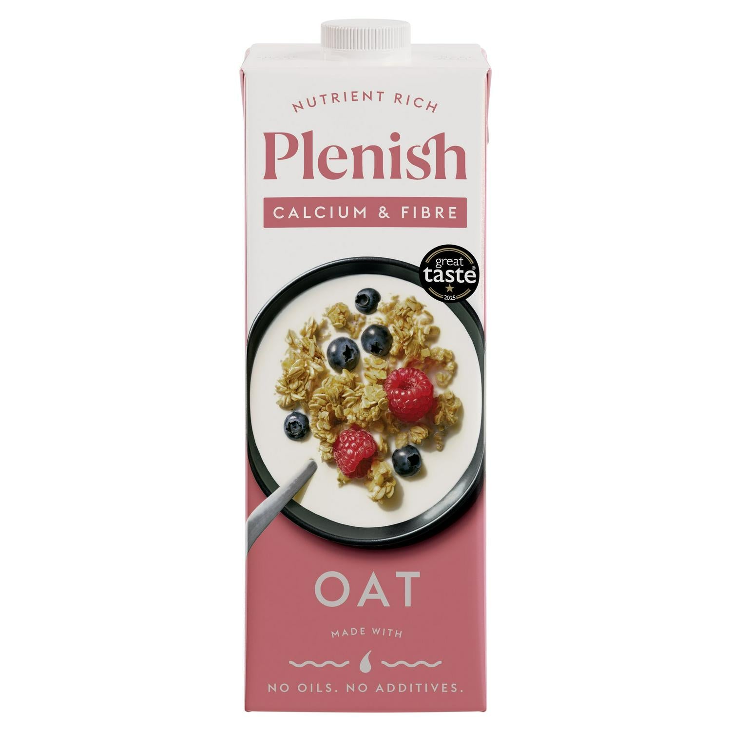 Plenish oat drink with added calcium and vitamins 1L, UK version
