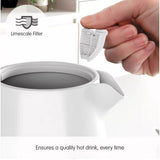 Morphy Richards Electric Kettle White 1.5 Litre, imported from the UK