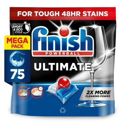 Finish Ultimate All In One Frische Geschirrspülertabs 75