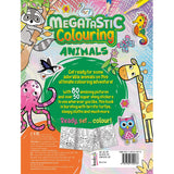 Curious Universe Megatastic Animals colouring book - British product