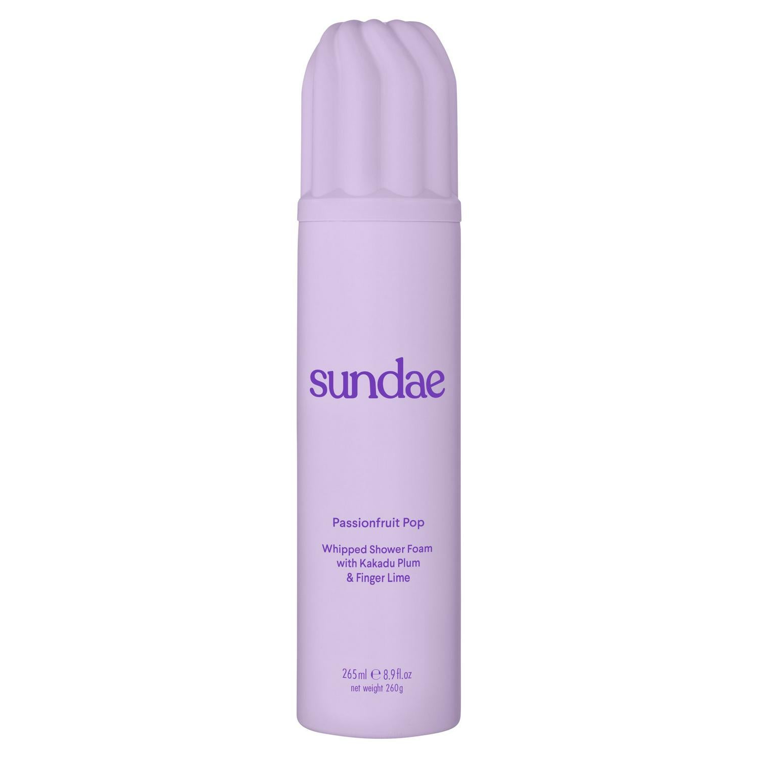Sundae Passionfruit Pop Shower Foam 265ml - Australian product