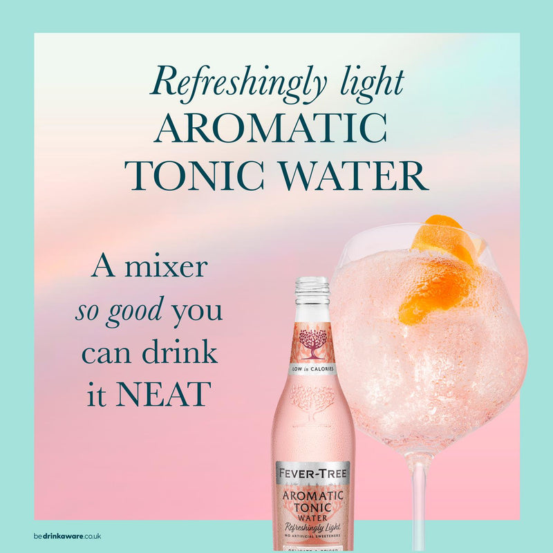 Fever-Tree Refreshingly Light Aromatic Tonic Water 500ml - British product