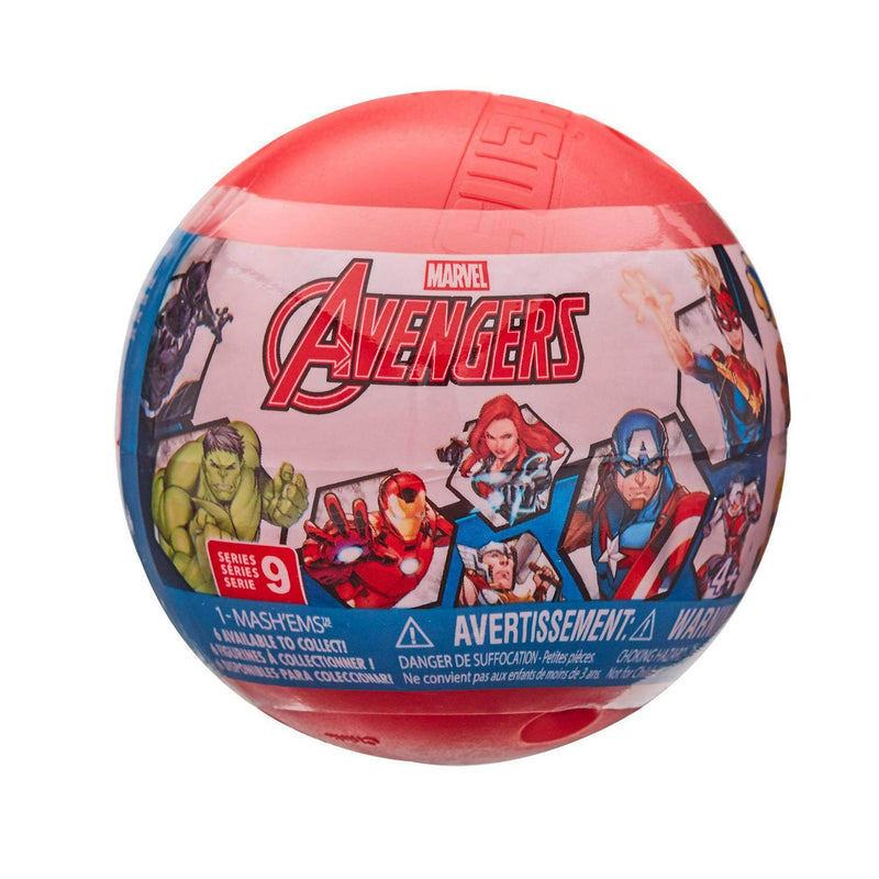 Marvel Avengers Mashems Squishy Capsules 5.2cm, imported from the UK