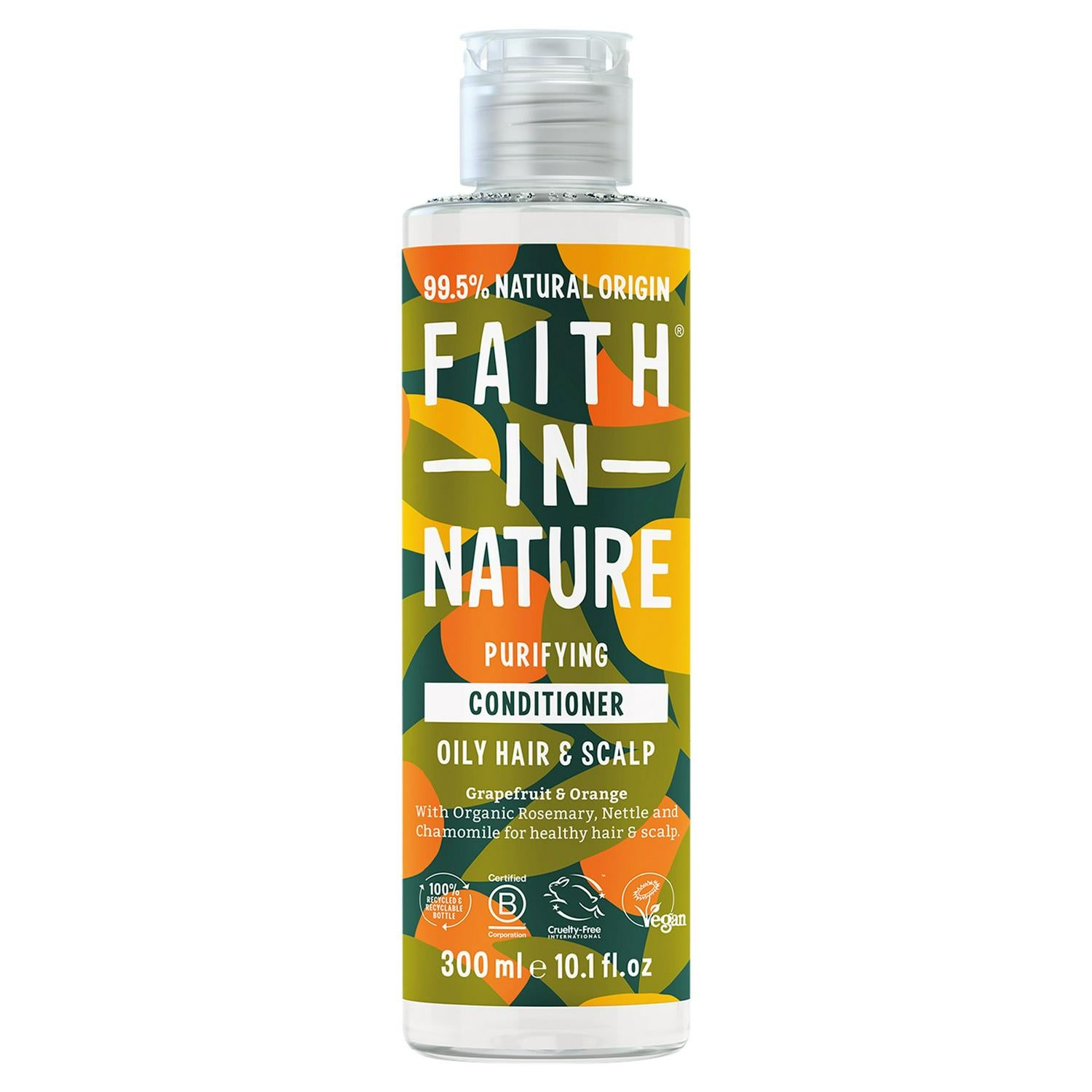 Purifying Grapefruit and Orange Hair Conditioner 300ml for Oily Scalp