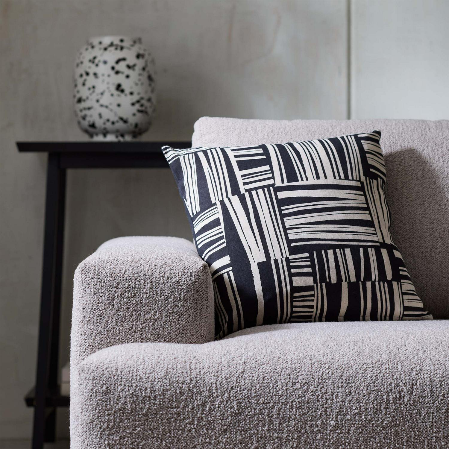 Habitat Mono Industrial Printed Cushion 43cm, UK version