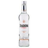 Zodkowa De Luxe Vodka 50cl glass bottle packaged securely (British brand)