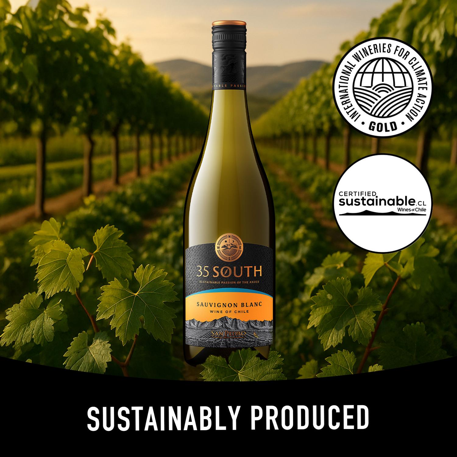 San Pedro 35 South Sauvignon Blanc 75cl (British brand)
