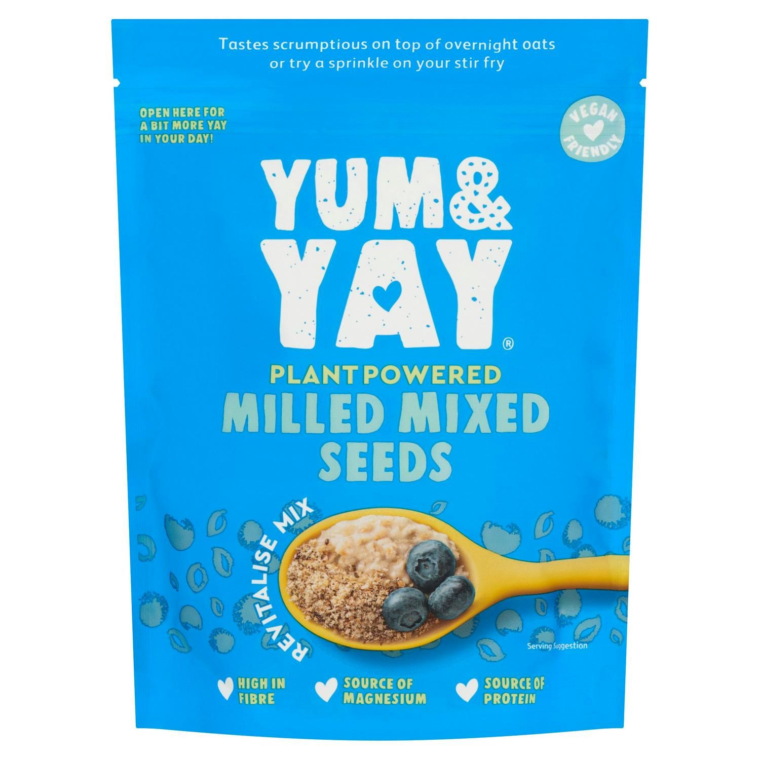 Yum Yay Splendid Milled Mixed Seeds 200g (British brand)