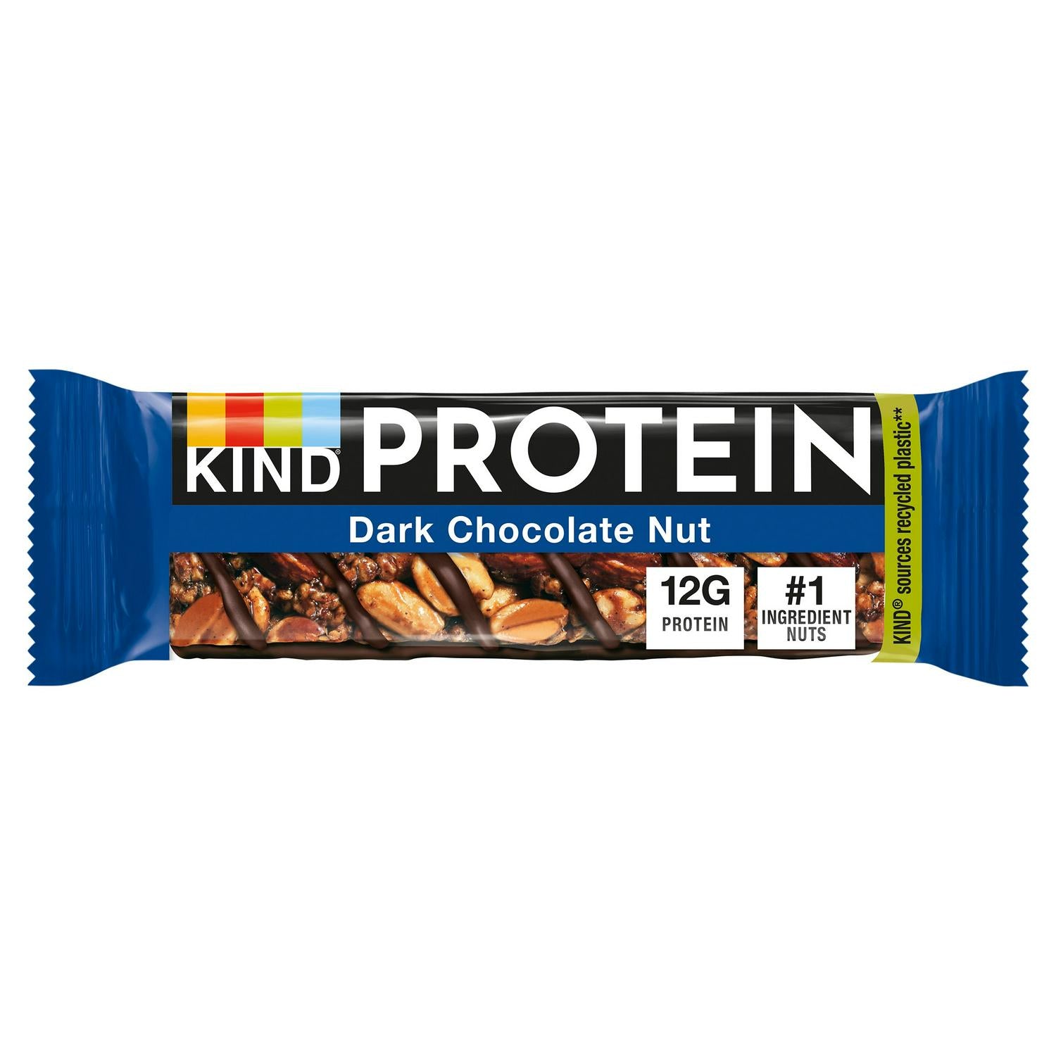 KIND Protein Dark Chocolate Nut Bar 50g, imported from the UK
