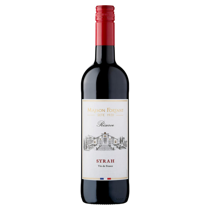 Maison Fortant Reserve Syrah Red Wine 75cl, imported from the UK
