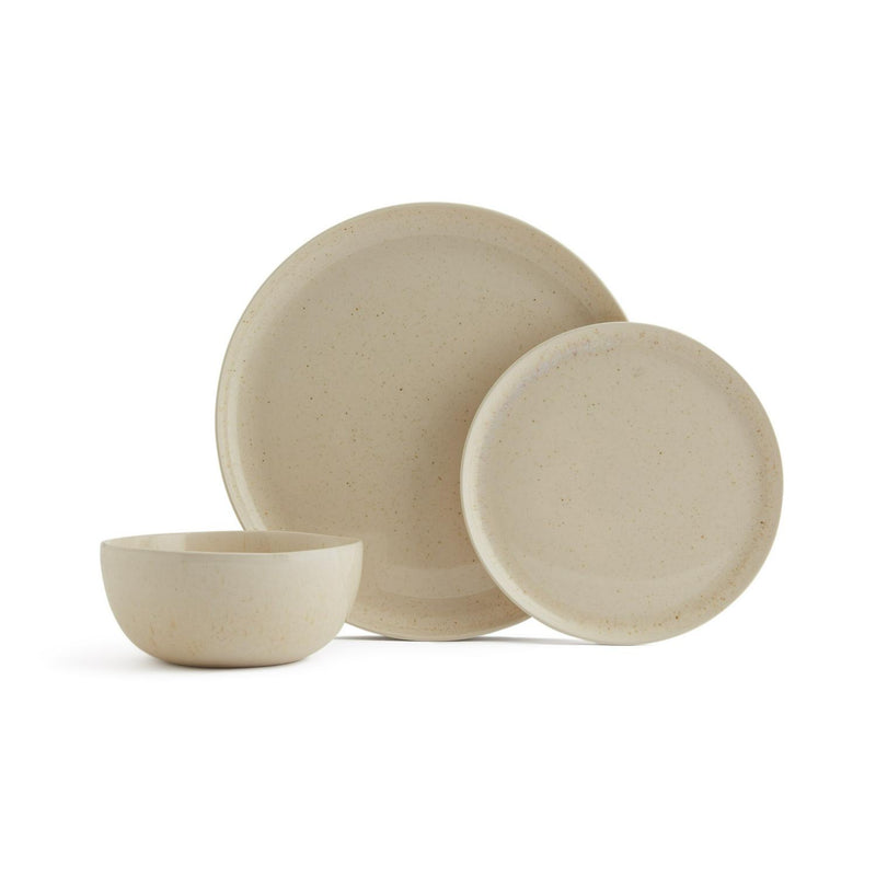 Habitat Natural Stoneware Dinner Set 12pc, UK version