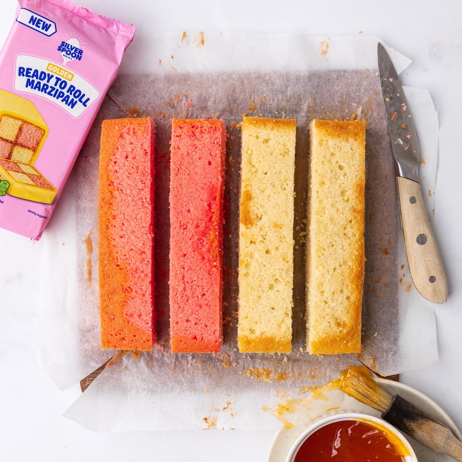 Silver Spoon Golden Ready To Roll Marzipan 500g (British brand)