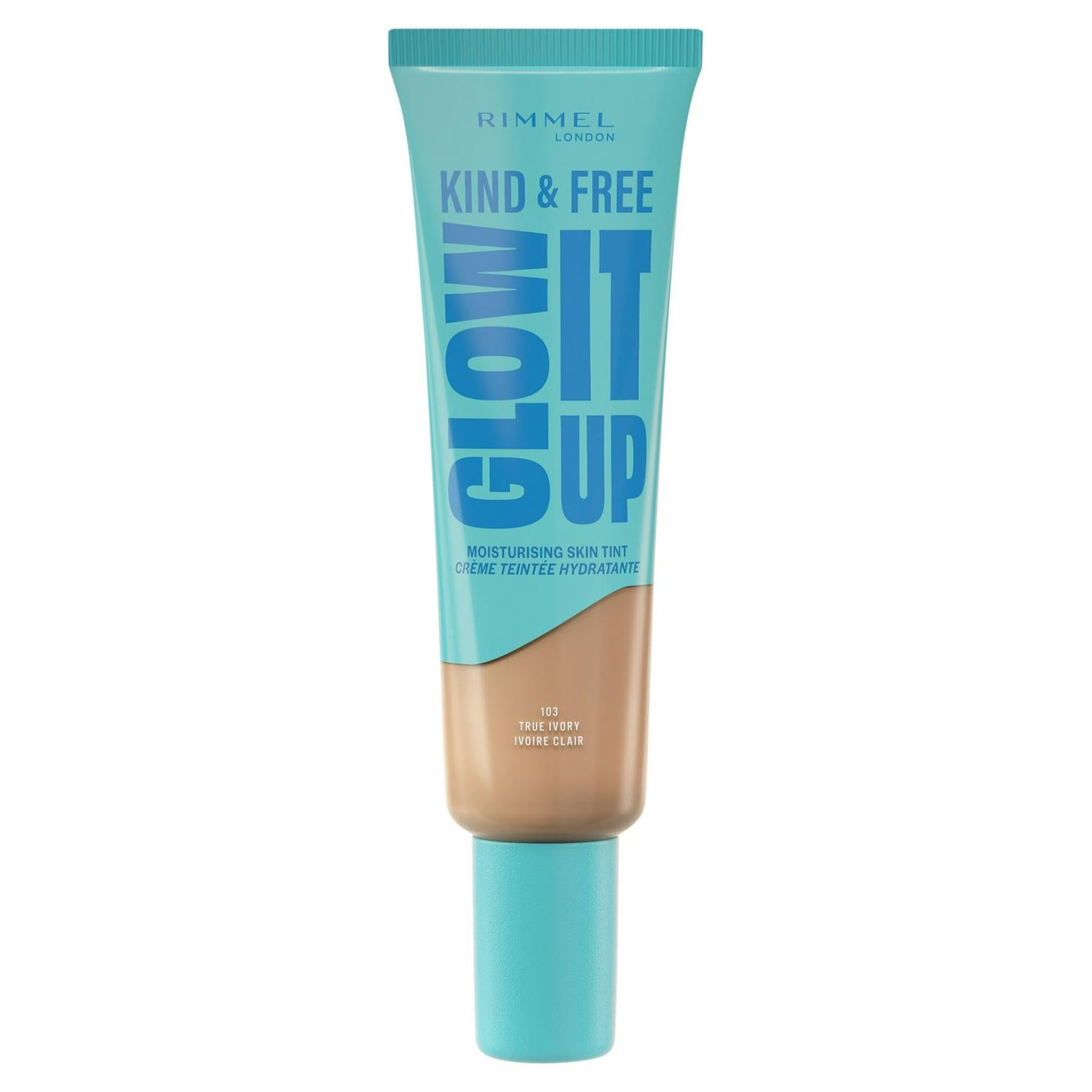 Rimmel Kind and Free Skin Tint 30ml, imported from the UK