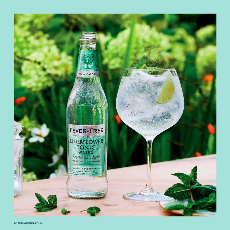 Fever-Tree Refreshingly Light Elderflower Tonic Water 500ml - British product