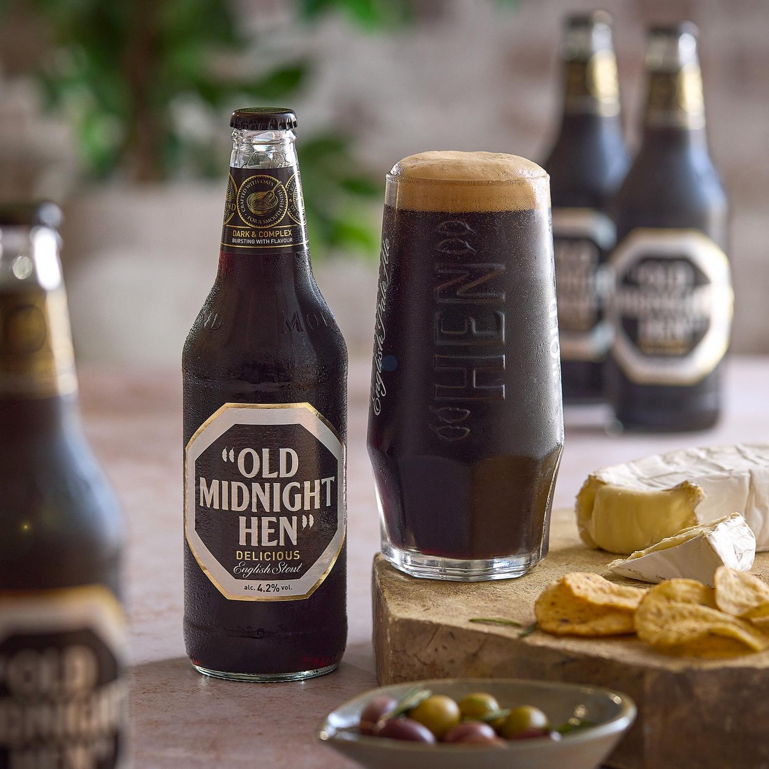 Morland Old Midnight Hen English Stout 500ml, imported from the UK
