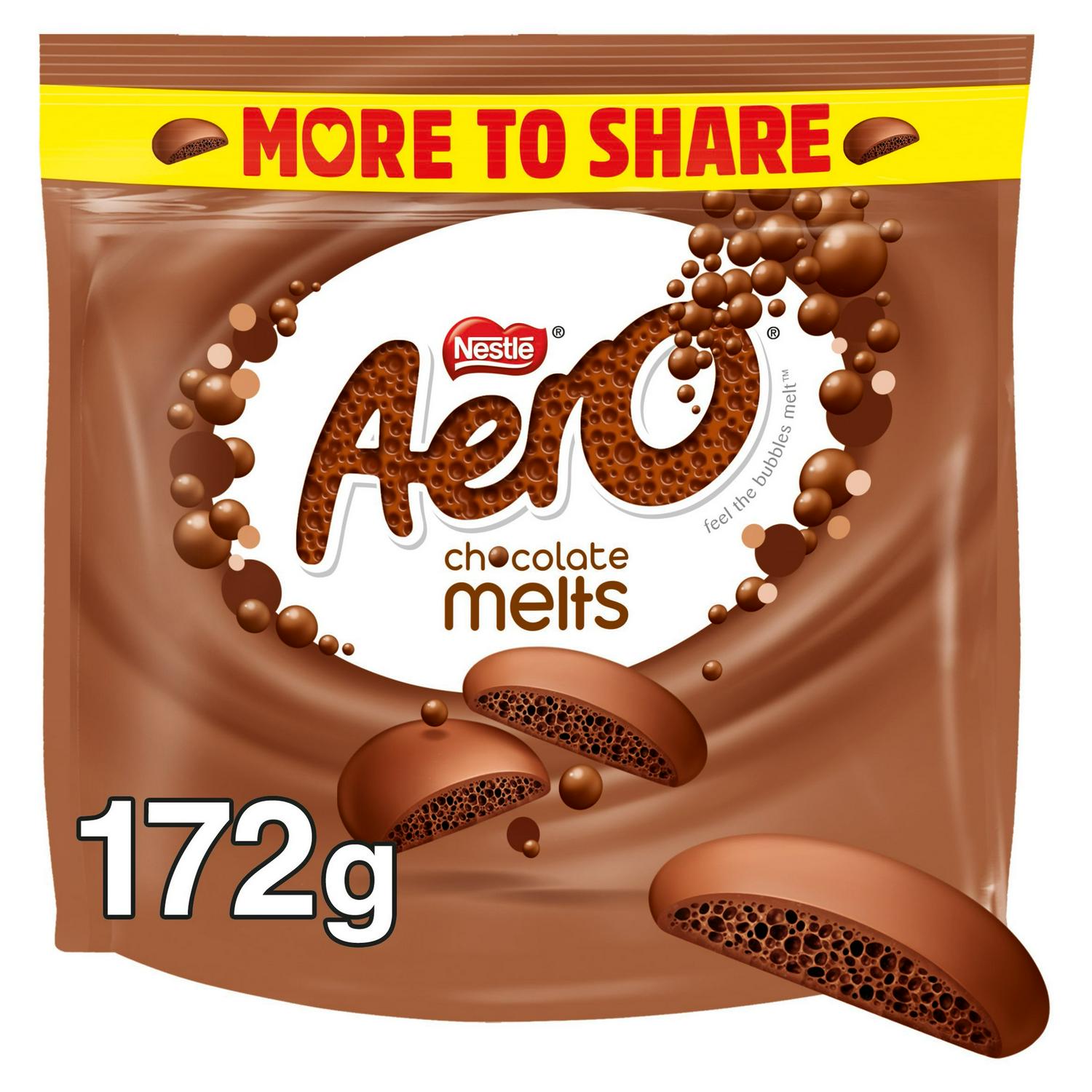 Bitesize Aerated Milk Chocolate Sharing Bag 172g