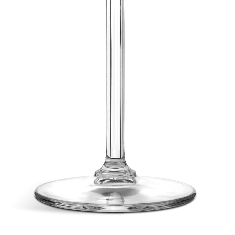 Ribbed Martini Glass with Stem, 225ml Capacity, 18.5cm Height