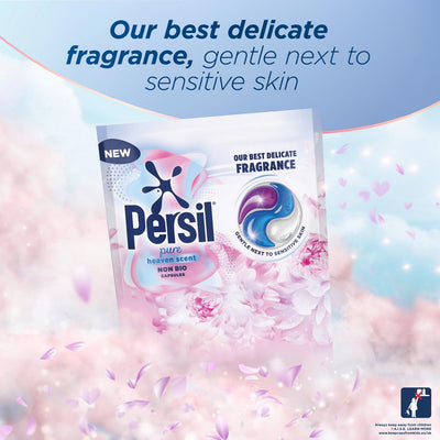 Sainsburys Non-Bio Washing Capsules with Delicate Fragrance for Sensitive Skin, 44 Washes- Buy online at McGrocer